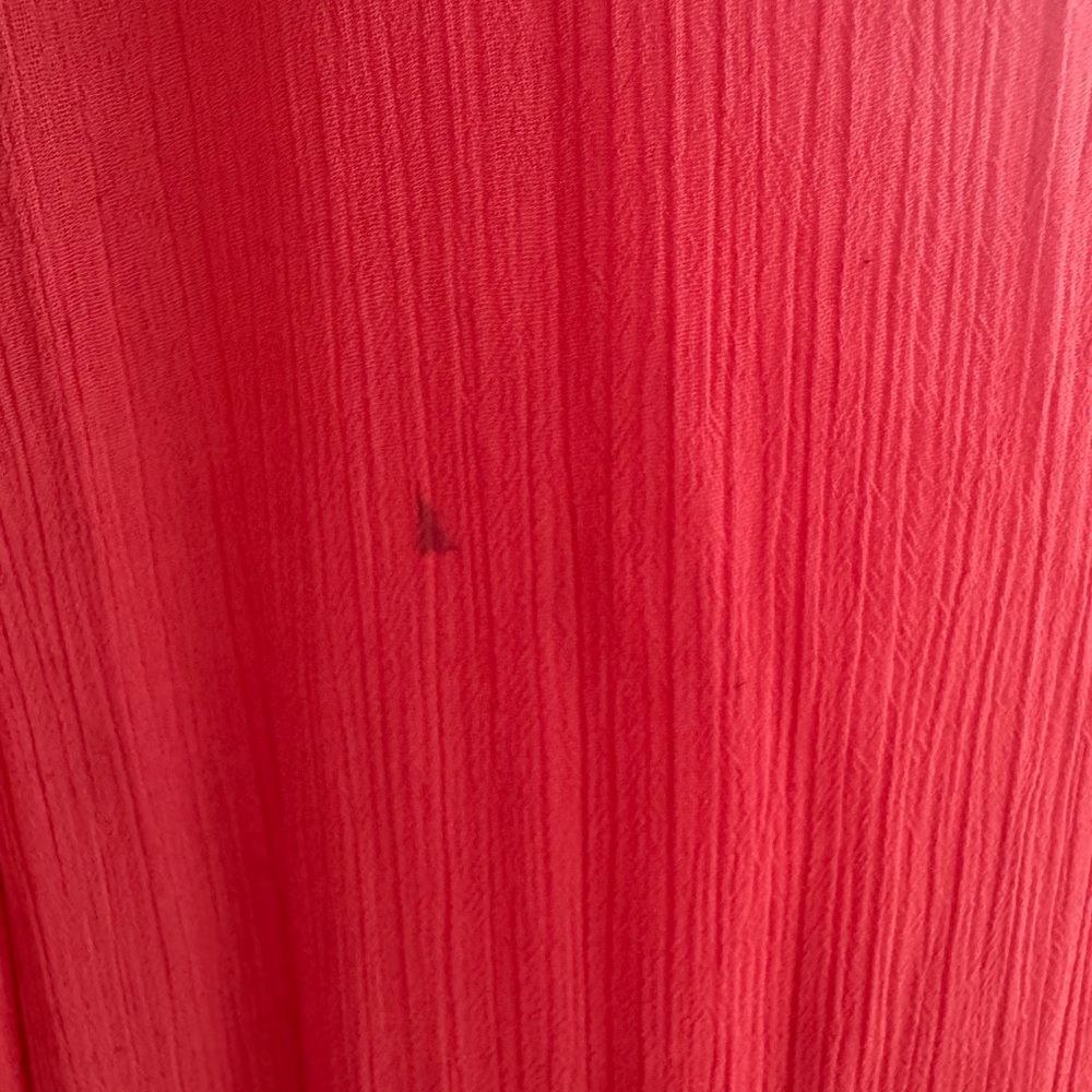 Pink and Red Embellished Long Sleeve Dress - Picture 6 of 13